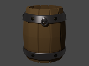 Barrel 3D Модель