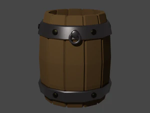 Barrel 3D Model
