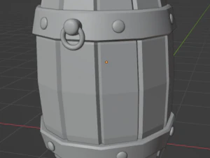Barrel 3D Model