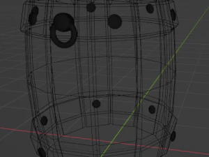 Barrel 3D Model