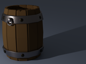 Barrel 3D Model