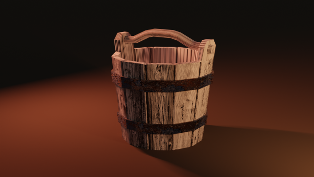 Bucket 3Dモデル .c4d .max .obj .3ds .fbx .stl .blend 