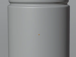 Pill jar 3D Model