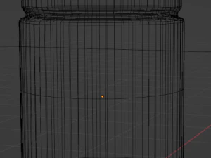 Pill jar 3D Model