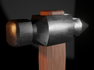 A hammer 3D 模型
