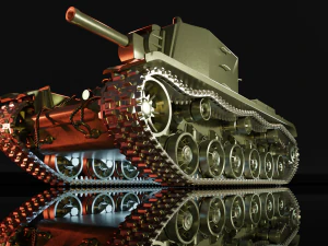 Tank KV-2 3D Model