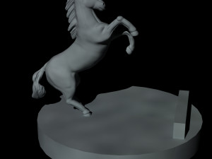 Soporte caballo 3D Print Models