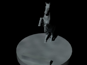 Soporte caballo 3D Принт Модель