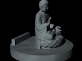 Soporte de buda 3D Print Models