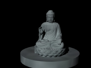 Soporte de buda Modelo de impresión 3D