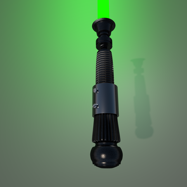 Laser sword 3D 模型 .c4d .max .obj .3ds .fbx .stl .blend 