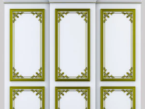 Wall molding 01 3D Model