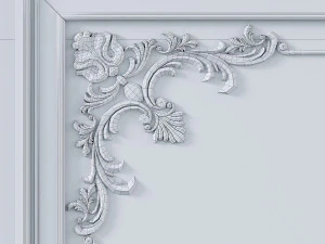 Wall molding 01 3D Model