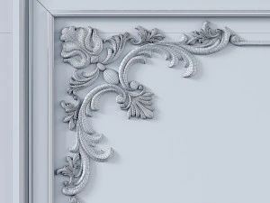 Wall molding 01 3D Model