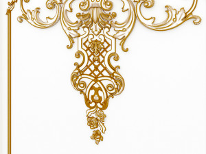 Wall molding 03 3D 모델