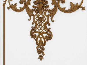 Wall molding 03 3D 모델