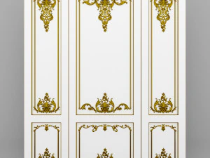 Moldagem de parede 03 Modelo 3D