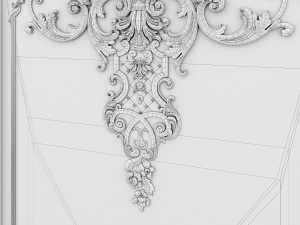 Wall molding 03 3D 모델