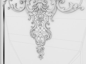 Wall molding 03 3D 모델