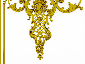 Wall molding 03 3D 모델