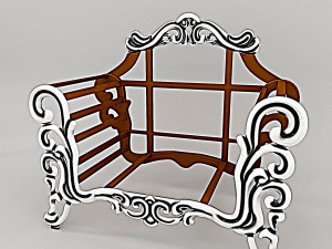 Sofa01 3D Model