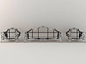 Sofa01 3D Model
