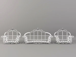 Sofa02 3D Model