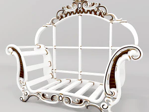 Sofa02 3D Model