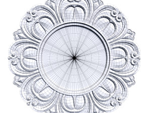 Ceiling Medallion 01 3D Модель