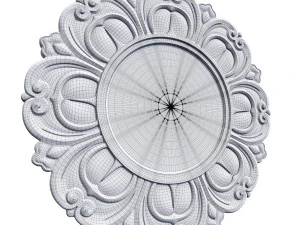 Ceiling Medallion 01 3D Model