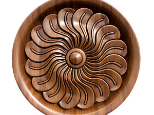 Ceiling Medallion 02 Model 3D