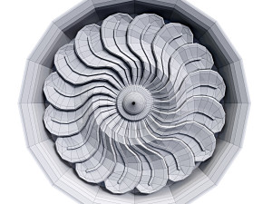 Ceiling Medallion 02 Model 3D