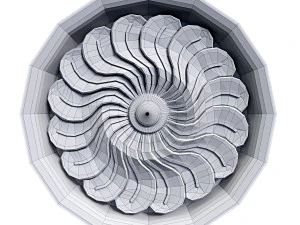 Ceiling Medallion 02 3D Model