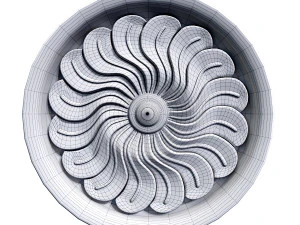Ceiling Medallion 02 3D Model