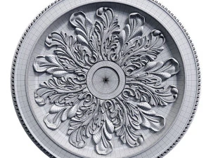 Ceiling Medallion 03 3D Model