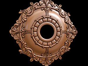Ceiling Medallion 04 3D Model