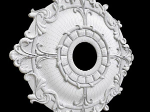 Ceiling Medallion 04 3D Model