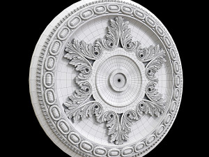 Ceiling Medallion 066 Model 3D