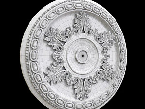Ceiling Medallion 066 3D Model