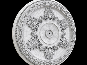 Ceiling Medallion 066 Model 3D