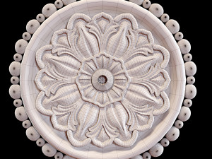 Ceiling Medallion 07 3D Model