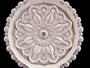 Ceiling Medallion 07 3D Model