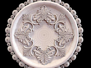 Ceiling Medallion 08 3D Model