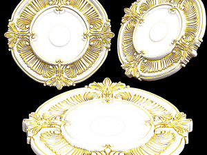 Ceiling Medallion 09 3D 모델