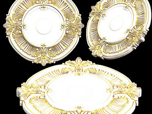 Ceiling Medallion 09 3D Model