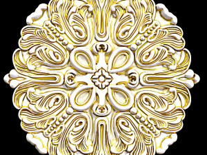 Ceiling Medallion 10 3D Model