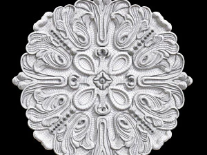 Ceiling Medallion 10 3D Model