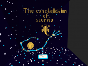The constellation of scorpio 3D 模型