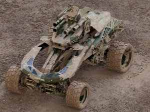 Buggi Drone 3D-Modell