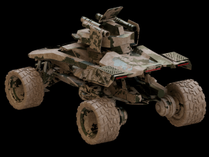 Buggi Drone 3D-Modell